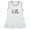 White Sleeveless Dresses, variant on I'm Cute, Mom's Hot, Dad's Just Plain Lucky Funny Dresses For Baby, Newborn Babies Skirts, Infant Princess Dress, 0-24M Kids Graphic Clothes (Gray Raglan Dresses, 0-6 Months)
