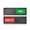 Black, variant on Acrylic Magnetic Sliding Door Sign, Office Status Indicator for Meeting Rooms, Restrooms, or Offices, Switchable FREI/BESETZT Sign（Black）