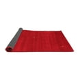 thumbnail image 2 of Ahgly Company Indoor Square Abstract Red Contemporary Area Rugs, 5' Square, 2 of 4