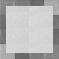 thumbnail image 1 of Ahgly Company Machine Washable Indoor Square Transitional Platinum Gray Area Rugs, 6' Square, 1 of 7