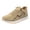 Khaki, variant on NOKIO Men's Running Shoes Breathable S𝗅ip On Sneakers Lightweight Non-S𝗅ip Walking Shoes Wide Width Outdoor Running Shoes with Comfortable Cushion for Back to College