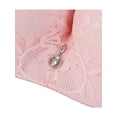 thumbnail image 3 of INSPIRE CHIC Women's Lace Front Full Coverage Push up Underwire Cami Bra Salmon 46 Fit 44C/D, 3 of 5