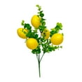 thumbnail image 2 of limón artificial, limones espuma, arreglo floral, elegante decoración para hogar, planta limón para patio, fiesta, mesa, jarrón, boda B, 2 of 8