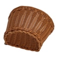 thumbnail image 2 of Mosiee Classic Retro Design Bicycle Basket With Easy To Attach Faux Leather Strap, 2 of 9