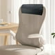 thumbnail image 1 of Cabeza reclinable de almohada de almohada de soporte para el cuello de la cabeza extraíbles de cojín acolchado suave para silla de juego silla de Negro, 1 of 8