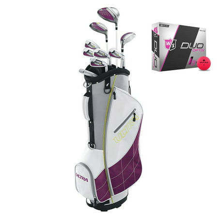 Wilson Ultra Ladies Right Handed Super Long Complete Golf Club Set w/ Golf