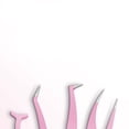thumbnail image 4 of EXLEAF 2026 New 3Pcs Tweezers Smooth Coating Tweezer Tight Grip Easy Storage Tweezers for Women Black for Eyebrow Grooming Facial Hair Removal Precise Tweezing Personal Care., 4 of 7