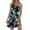 75#Dark Gray, variant on Swing Flowy Swimdress for Women Hollow Out Sleeveless Bikini Beach Cover Up Summer Dresses for Women 2025 Tank Plus Size Sun Dresses Bathing Suit Cover Up with Pockets Dark Blue M