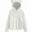 White, variant on DJDLJWCJ Girls Fleece Lined Hoodies Sweatshirt Winter Warm Long Sleeve Pullover Tops Kids Solid Color Sweatshirts Sky Blue Size 5T