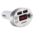 thumbnail image 2 of COFEST Car Mp3 Bluetooth Player Hands-free Calling Lossless Sound Quality Intelligent Fast Charge Widely Compatible Navigation Broadcast Silver, 2 of 8