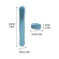 thumbnail image 3 of Bilqis Deals Soft Portable Snap Loop Comb Cordable Hair Comb Soft Comb, 3 of 3