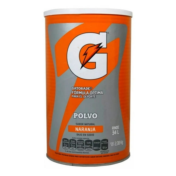 Gatorade En Polvo Sabor Naranja 2.38 Kg Gatorade Original