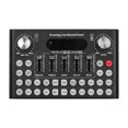 thumbnail image 1 of Tarjeta de sonido profesional F007 para streaming y gaming con Bluetooth - Procesador dual DSP y batería recargable incluida, 1 of 5