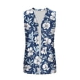 thumbnail image 5 of DIOAZUD Sleeveless Cardigan Vest for Women Open Front Boho Style Cardigans with Pockets Lightweight Casual Floral Print Vests, 5 of 7