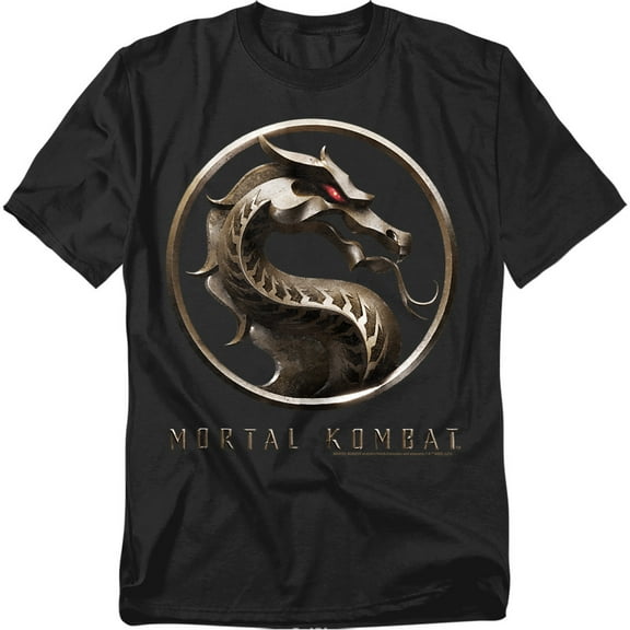 Mortal Kombat T-Shirt Klassic Logo 2 Unisex Graphic Tee For Men & Women