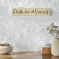 thumbnail image 2 of VHC Brands Buzzy Bees Just Bee Yourself MDF Wall Sign 3x14, Spring Decor, Home Decorations for Wall or Door, Spring and Easter Hanging Decoration, 2 of 4
