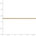thumbnail image 2 of 14k Yellow Gold 1.5mm Sparkle-Cut Extra-Lite Rope Chain Necklace - 2.5 Grams - 16 Inch, 2 of 4