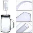 thumbnail image 3 of 2X Kit de Tapas de Fermentación, Esclusa de Aire para Esclusas de Aire de Fermentación con Ojales Negros Esclusa de Aire Burbuja para Cerveza Y Vino, Tarro de Cristal, 3 of 8