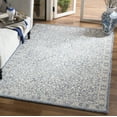 thumbnail image 2 of SAFAVIEH Micro-Loop Carmella Oriental Wool Area Rug, Blue/Ivory, 10' x 14', 2 of 8