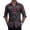 Hot Pink, variant on Mens Shirts Gothic Print Long Sleeve Button Down Top Halloween Vintage Casual Loose Fit Comfortable Trendy T-Shirts For Halloween Party Festival