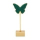 thumbnail image 1 of Soporte de exhibición de joyería Qarigey organizador de relojes mariposas clásicas verde, 1 of 6
