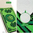 thumbnail image 4 of RoomTalks Cute Green Runner Rugs for Bedroom Bathroom 2'x4.3' Extra Long Bath, 4 of 8
