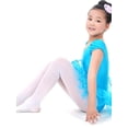 thumbnail image 2 of Ame Girls' Half Sleeve Tulle Ballet Dresses Dance Leotard Tutu Skirt Costumes , 3-7Y, 2 of 8