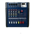 thumbnail image 4 of Console de Mixage 4 Canaux 800W avec Amplificateur de Puissance USB 48V Réduction de Bruit Fantôme, Facile à Utiliser, 4 of 5