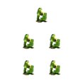 thumbnail image 1 of QualitChoice Exquisite Frog Decoration For Stylish Home Accents Unique Style Home Decoration Couple Frog E 5Set, 1 of 6