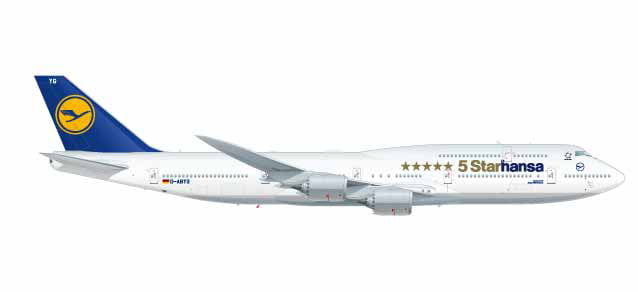 Herpa Wings 1:500 Boeing 747-8 Lufthansa 5 starhansa 531504 modellairport 500 