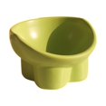 thumbnail image 4 of Cuenco de alimentación para mascotas con protección para el cuello y lazo , cuenco de agua antideslizante para gatitos verde, 4 of 8