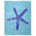 thumbnail image 1 of Betsy Drake PM991 Tapis de Table Étoile de Mer Bleu 14 x 18 Po - Lot de 4, 1 of 1