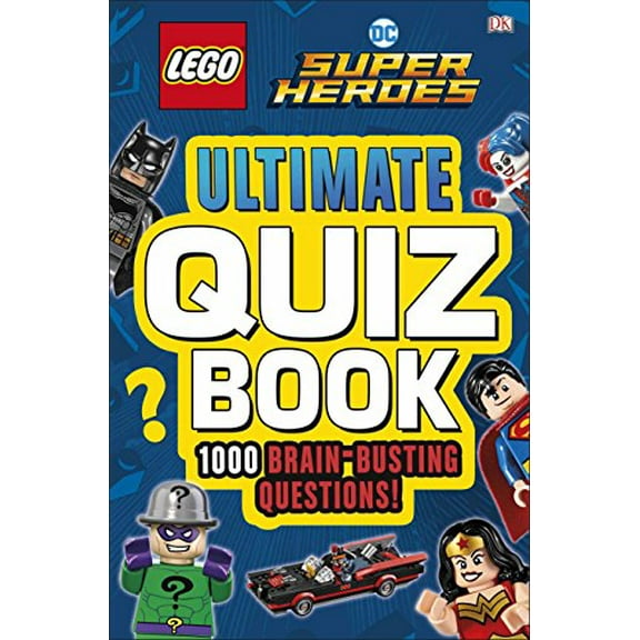 Pre-Owned LEGO DC Comics Super Heroes Ultimate Quiz Book: 1000 Brain-Busting Questions Paperback