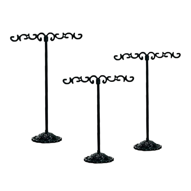 Expositor de pendientes de 3 piezas, organizador de collares y expositor de joyas. 01