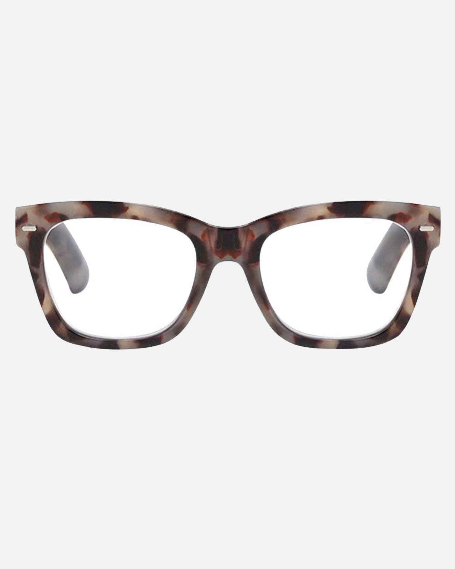 Fifth & Ninth Unisex Square Blue Light Reading Glasses | Shiloh (+2.0)
