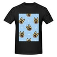 thumbnail image 4 of Bingfone German Shepherd Puppy Men'S Loose Fit Short-Sleeve Pocket T-Shirt, 4 of 7