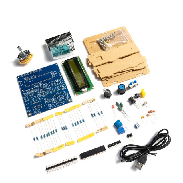 High-Definition LCD Display Capacitance Meter Frequency Tester Kit Easy-to-Use, Multifunctional DIY Electronics