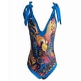 thumbnail image 3 of Traje De Baño Damas 2 piezas de traje de baño de playa para mujer con cordones y vestido para deportes acuáticos (XL azul) Tmvgtek Para Estrenar, 3 of 9