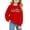 Red, variant on KAUOD Girls Boys 4th Grade Preppy Clothes Boys Crewneck Pullover Sweatshirt Rainbow Graphic & Letter Print Shirt Back to School Top