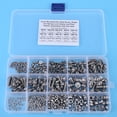 thumbnail image 4 of 400 piezas M2 M2.5 M3 M4 M5 Kit de Tuercas y Arandelas de Tornillos de Cabeza Cruzada - Acero inoxidable 304 Duradero, Clasificación Organizada, Sujetador de Uso General Con Caja, 4 of 8