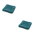 thumbnail image 3 of Cojines de felpa Bewildely para asiento acogedor y relajante Cojín para exteriores verde negruzco 40*40cm 2Conjunto, 3 of 6