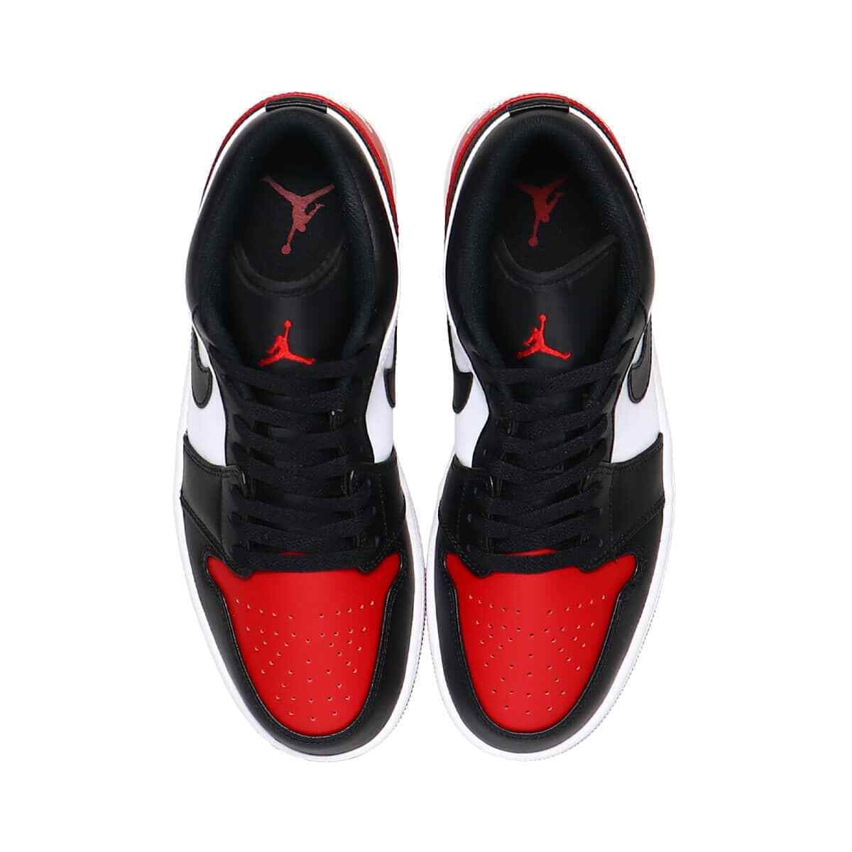 Nike Air Jordan 1 Low Bred Toe 2.0 Men display picture 2