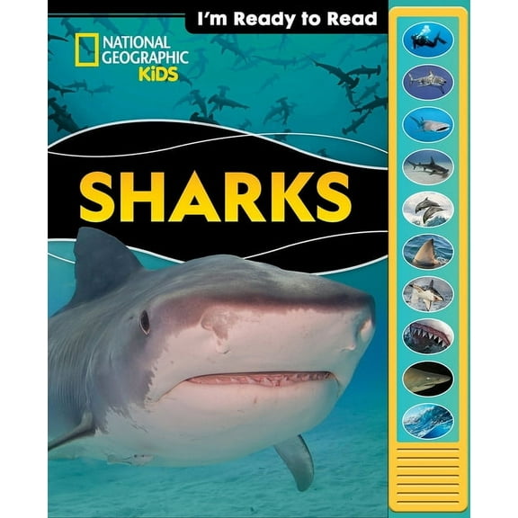 National Geographic Kids: Sharks I'm Ready to Read Sound Book, (Paperback)