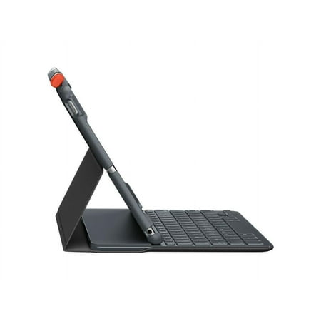 Logitech - Slim Folio Keyboard Folio for Apple iPad (5th & 6th Gen) - Black