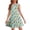 Turquoise, variant on Easter Dresses for Girls Size 4-12 Bunny Print Tween Girls Clothes Spring Kids Crew Neck Cute Party Dress Sleeveless Christian Dress Spring Outfits