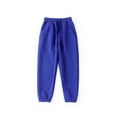 thumbnail image 4 of fatyb Sweatpants Boys Girls Fleece Lined Cotton Jogger Pants Kids Warm Pocket Joggers with Drawstring, 4 of 5