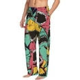 thumbnail image 2 of Disketp Angry Shark Pattern Men'S Pajama Pants - Ultra Soft Fleece Sleep And Lounge Pants (Size: S-Xxl), 2 of 9
