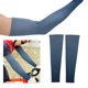 thumbnail image 3 of Mangas protectoras solares BOODUN 1 par para exteriores azul degradado S/M, 3 of 10