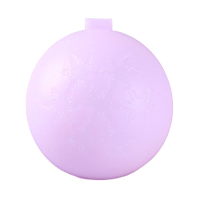 Globos de agua recargables Bola de salpicaduras de agua de silicona Juguetes de piscina reutilizables (Púrpura)