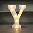 thumbnail image 3 of FAMTKT Letters Lights Alphabet Lamp LED Letter Lighting Letter Light Illuminated Letters Night Lights Decoration for Birthday Party Wedding Children's Room, 3 of 6